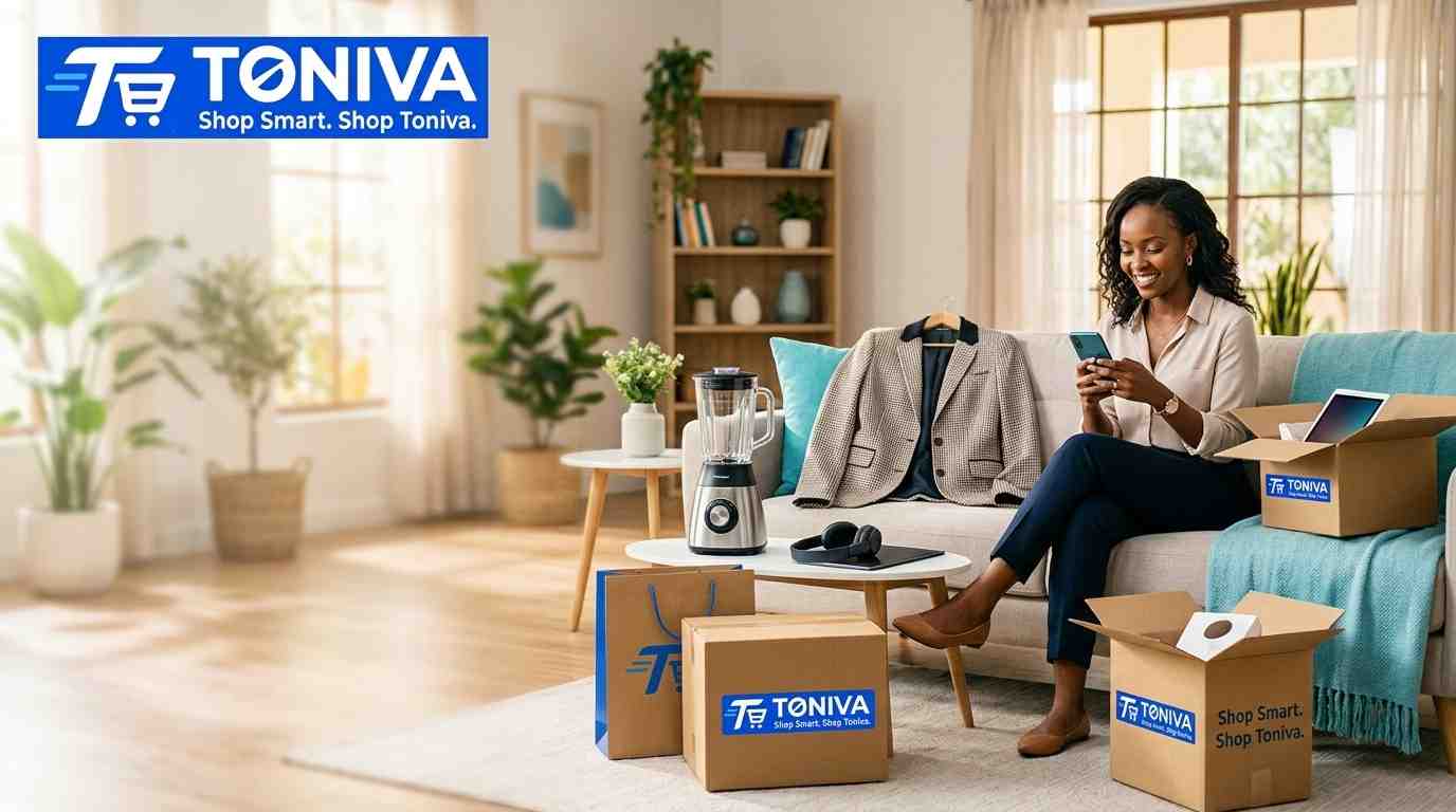 Order from home with Toniva — delivered across Kenya