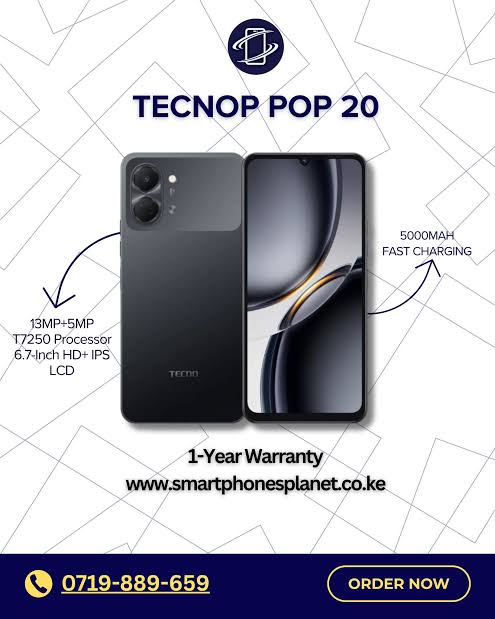 Tecno Smart 20 60+4