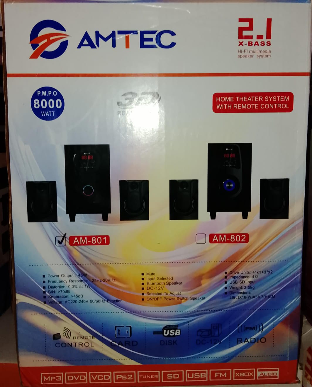 AM-801 amtech woofer🔥🔥🔥