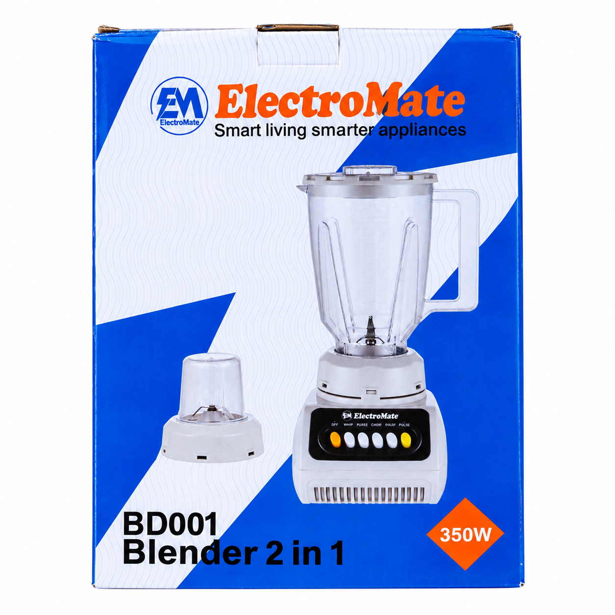 ElectroMate BD001 Blender 2-in-1