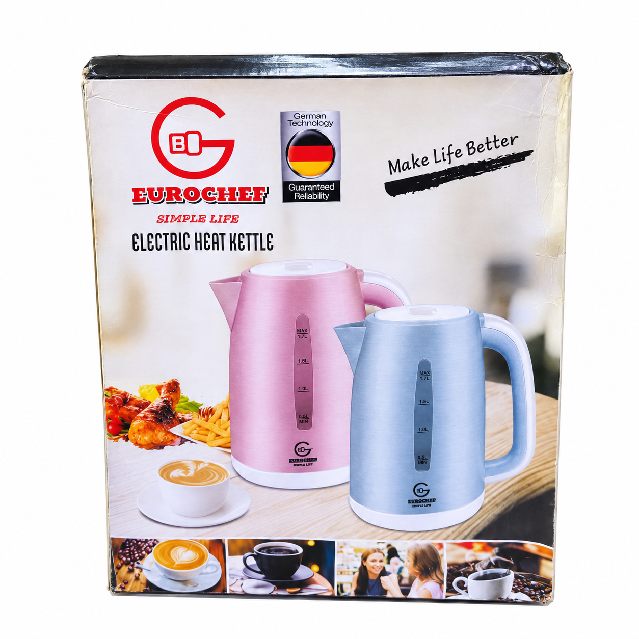 Eurochef Plastic Kettles Carton